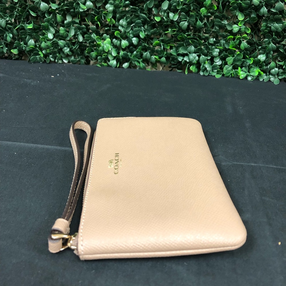 Coach Corner Zip Wristlet - Picture 6 of 16